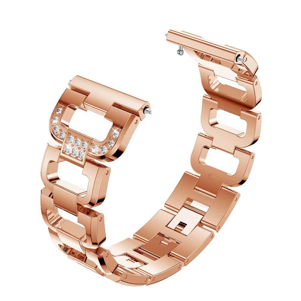 Fitbit Versa/Versa 2 Rhinestone Bracelet Rose Gold
