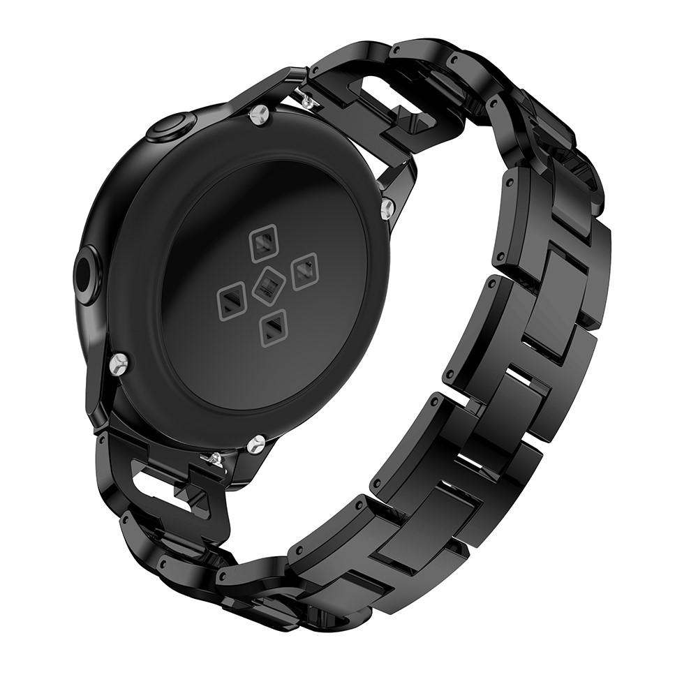 Samsung Galaxy Watch 42mm/Watch Active Rhinestone Bracelet Black