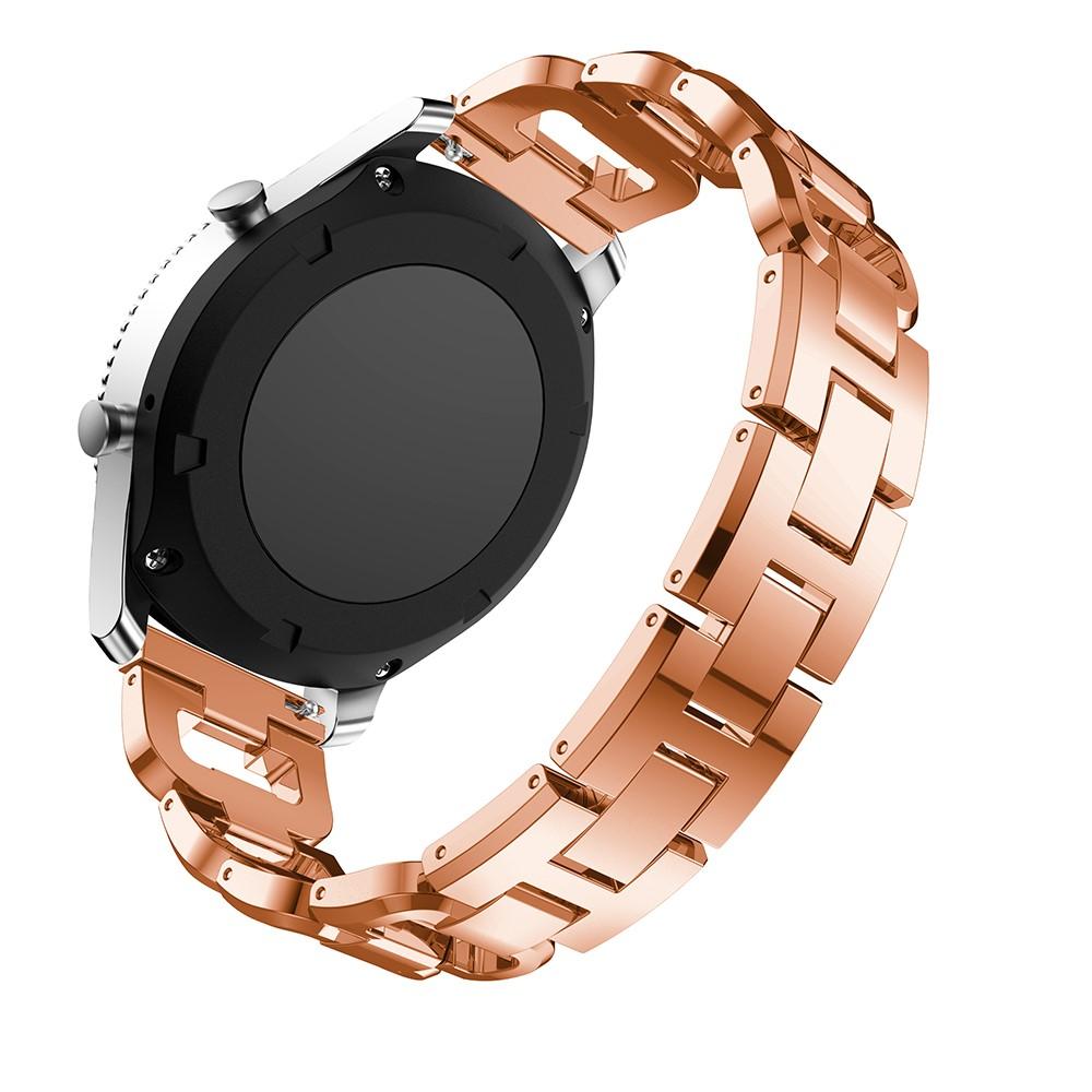 Samsung Galaxy Watch 46mm/Gear S3 Rhinestone Bracelet Rose Gold