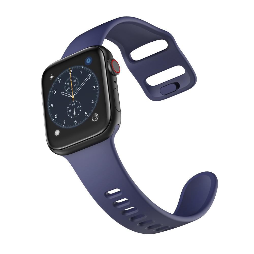 Apple Watch SE 40mm Silicone Band Blue