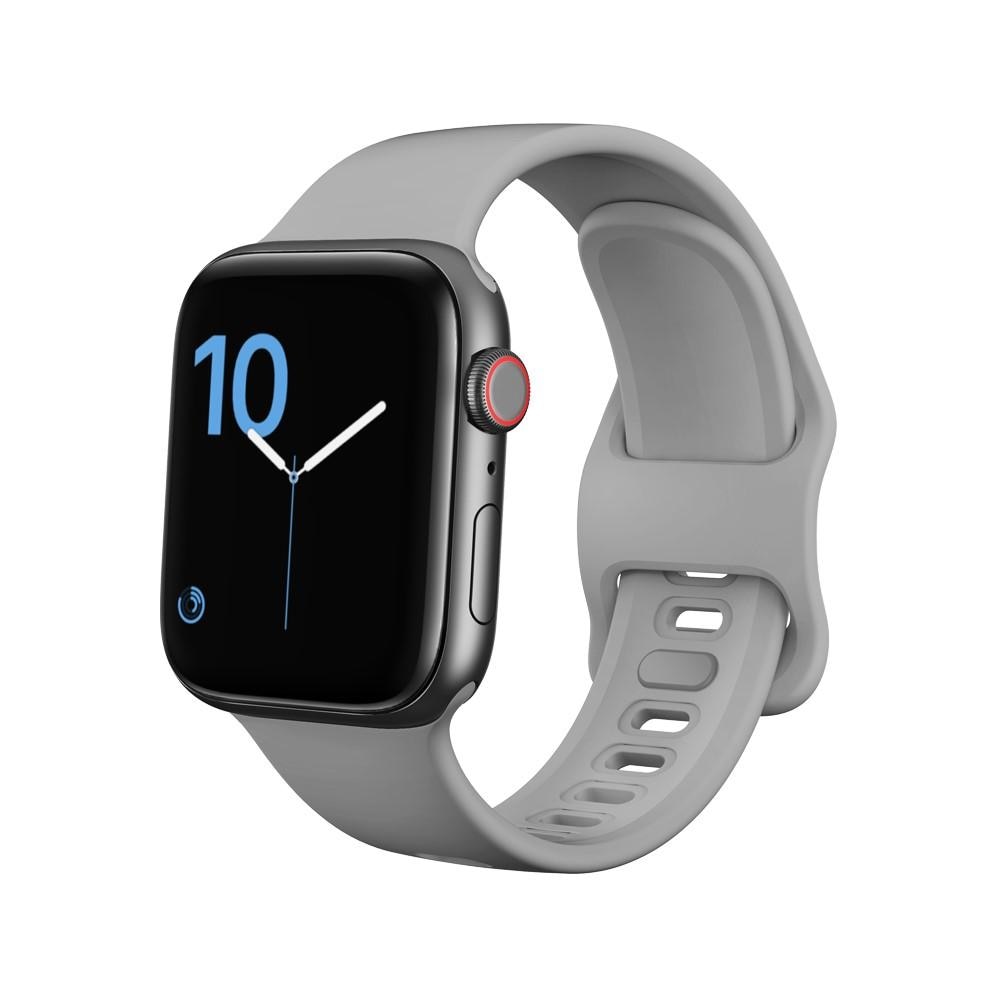 Apple Watch 41mm Series 9 Silicone Band Grey
