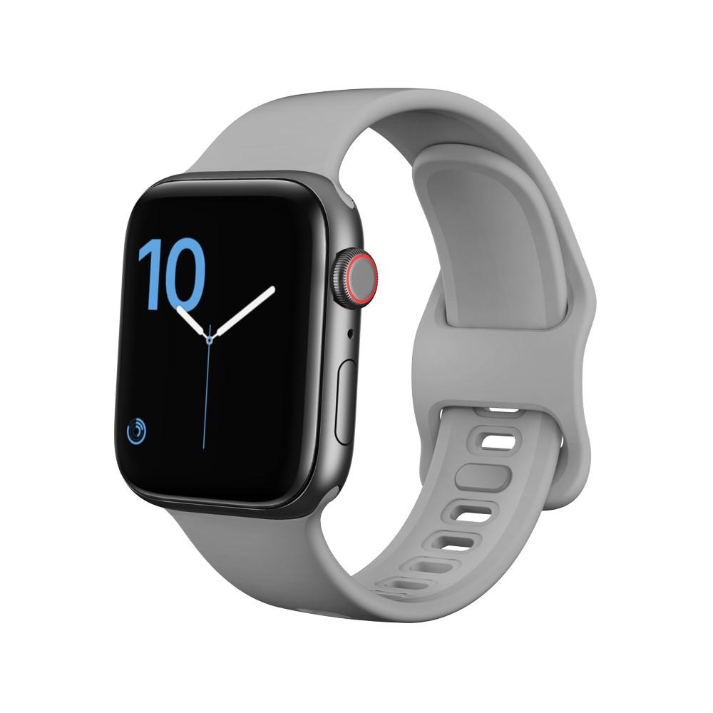 Apple Watch 41mm Series 8 Silicone Band Grey