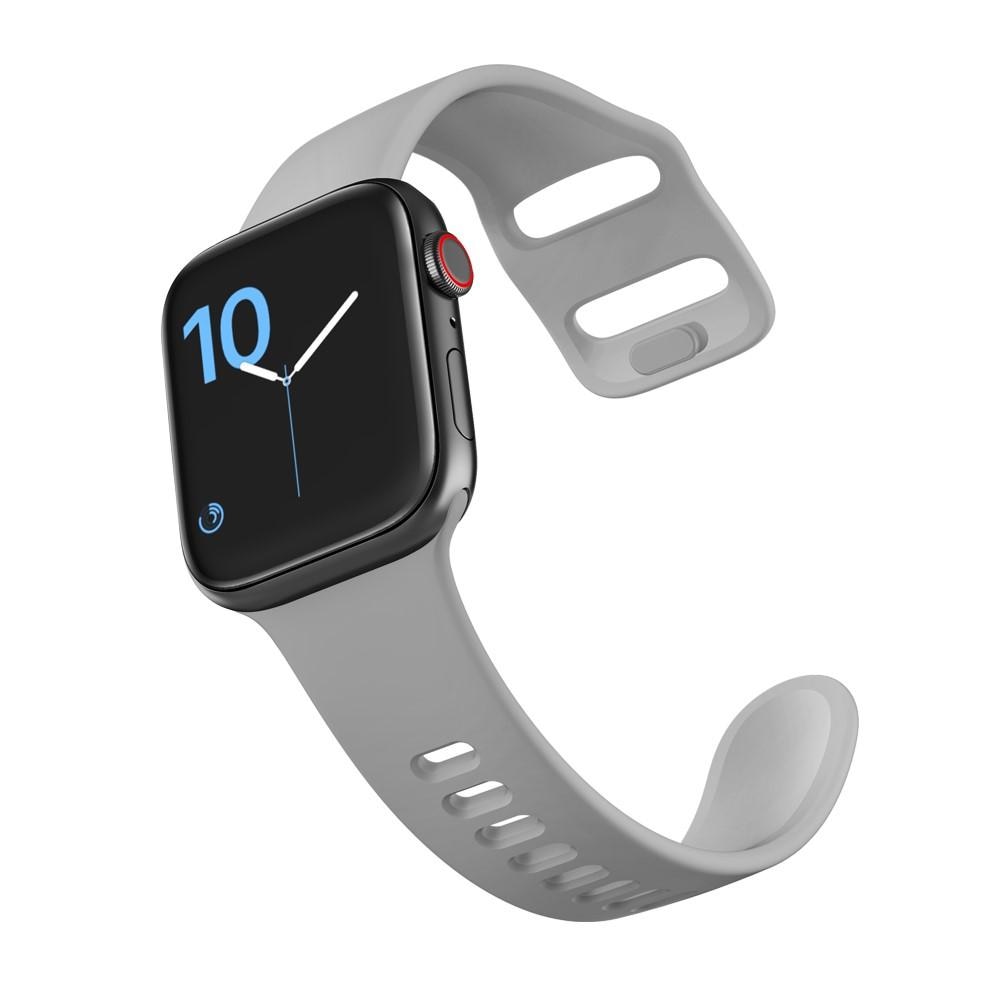 Apple Watch 41mm Series 9 Silicone Band Grey
