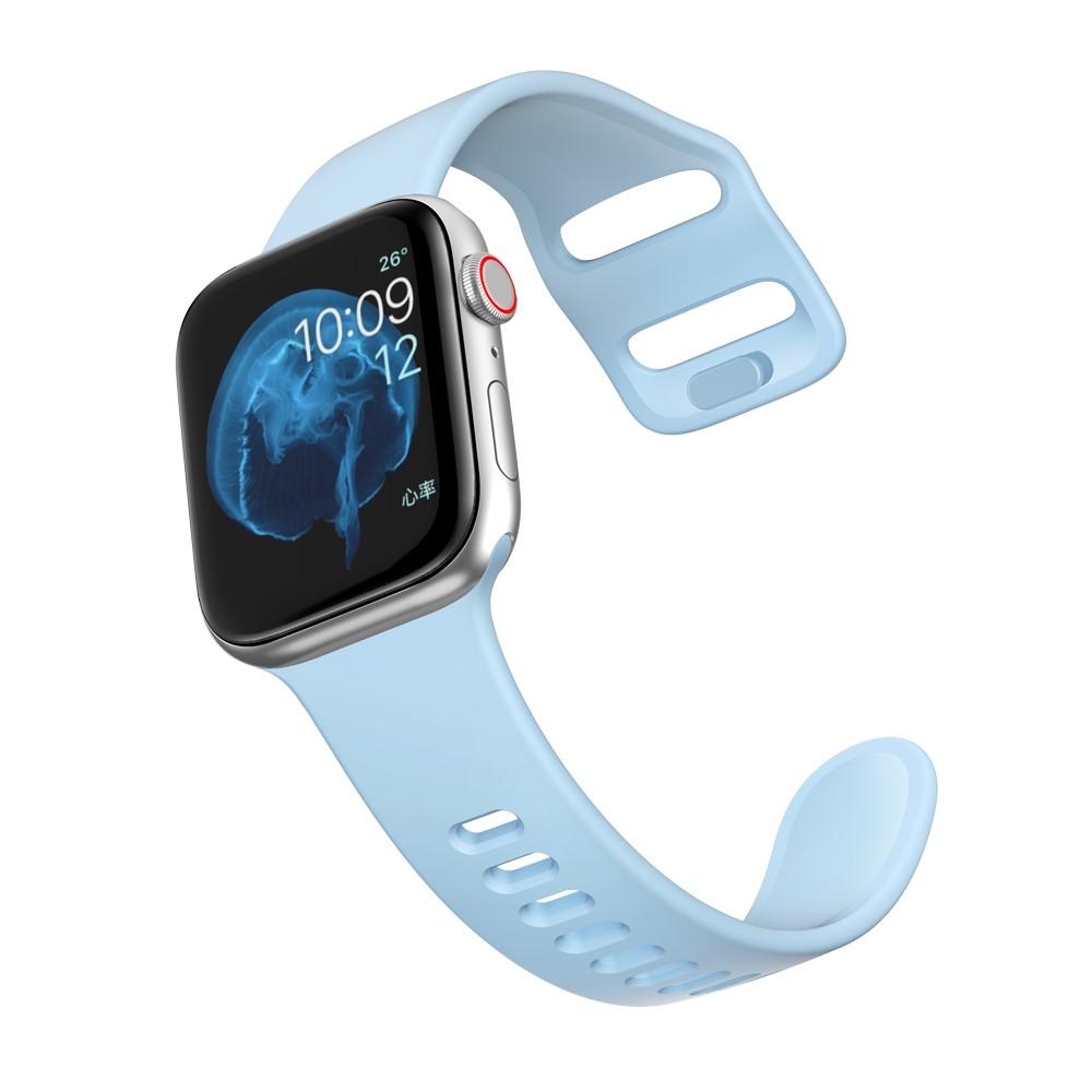 Apple Watch 41mm Series 9 Silicone Band Light Blue