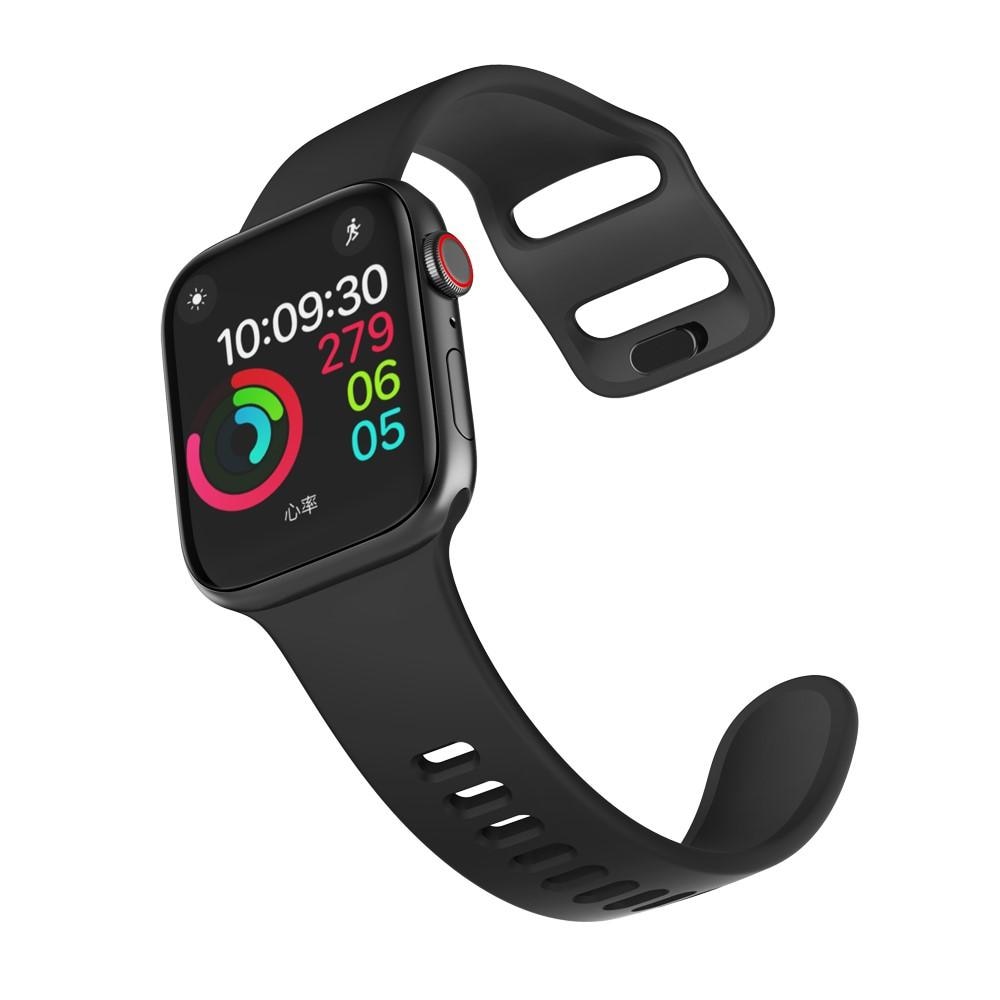 Apple Watch SE 40mm Silicone Band Black