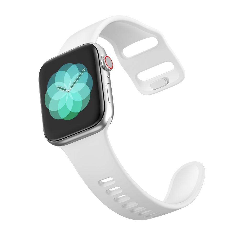 Apple Watch 41mm Series 9 Silicone Band White