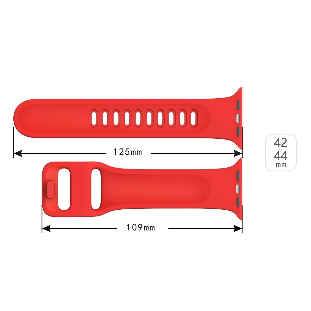 Apple Watch Ultra 49mm Silicone Band Red