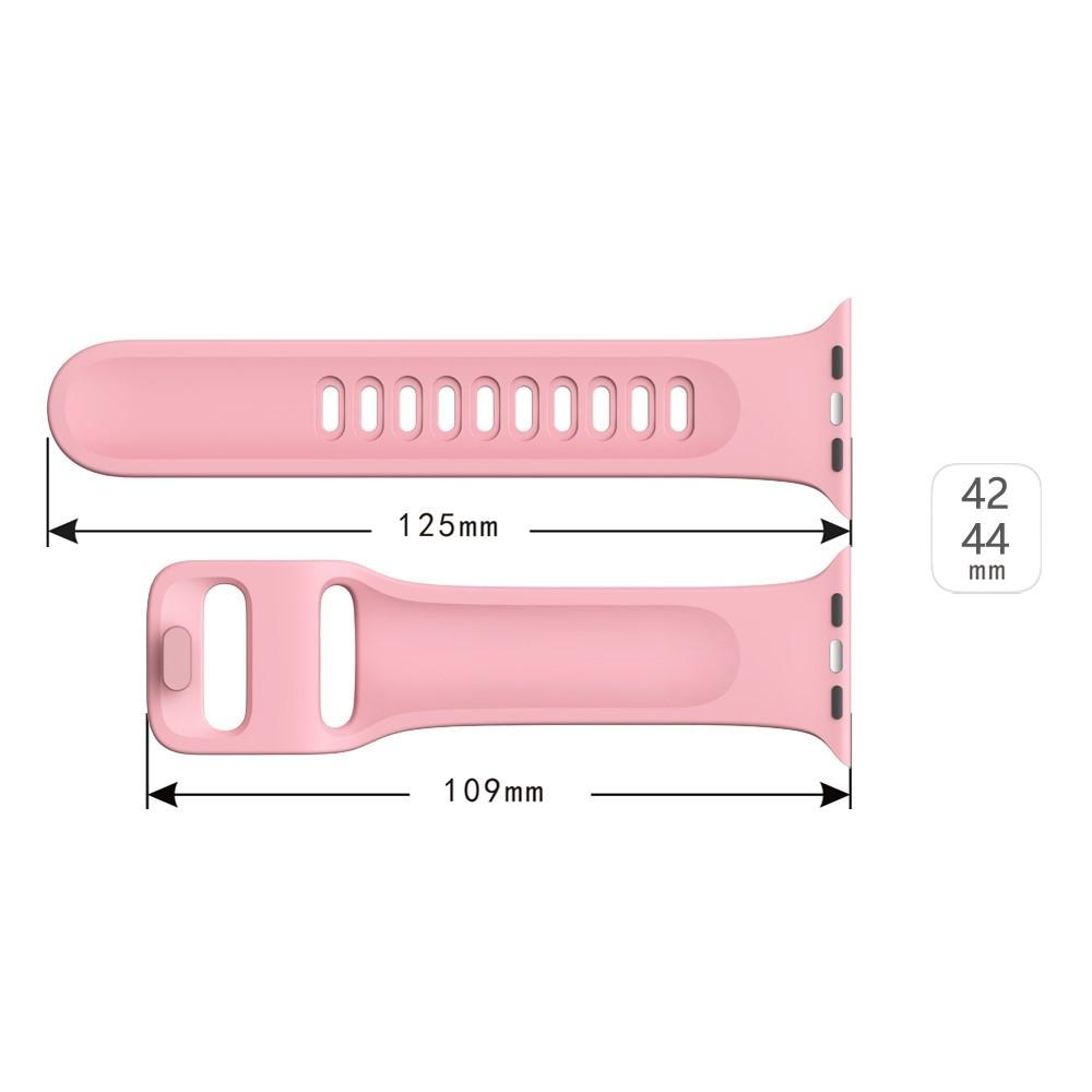 Apple Watch 45mm Series 7 Silicone Band Pink