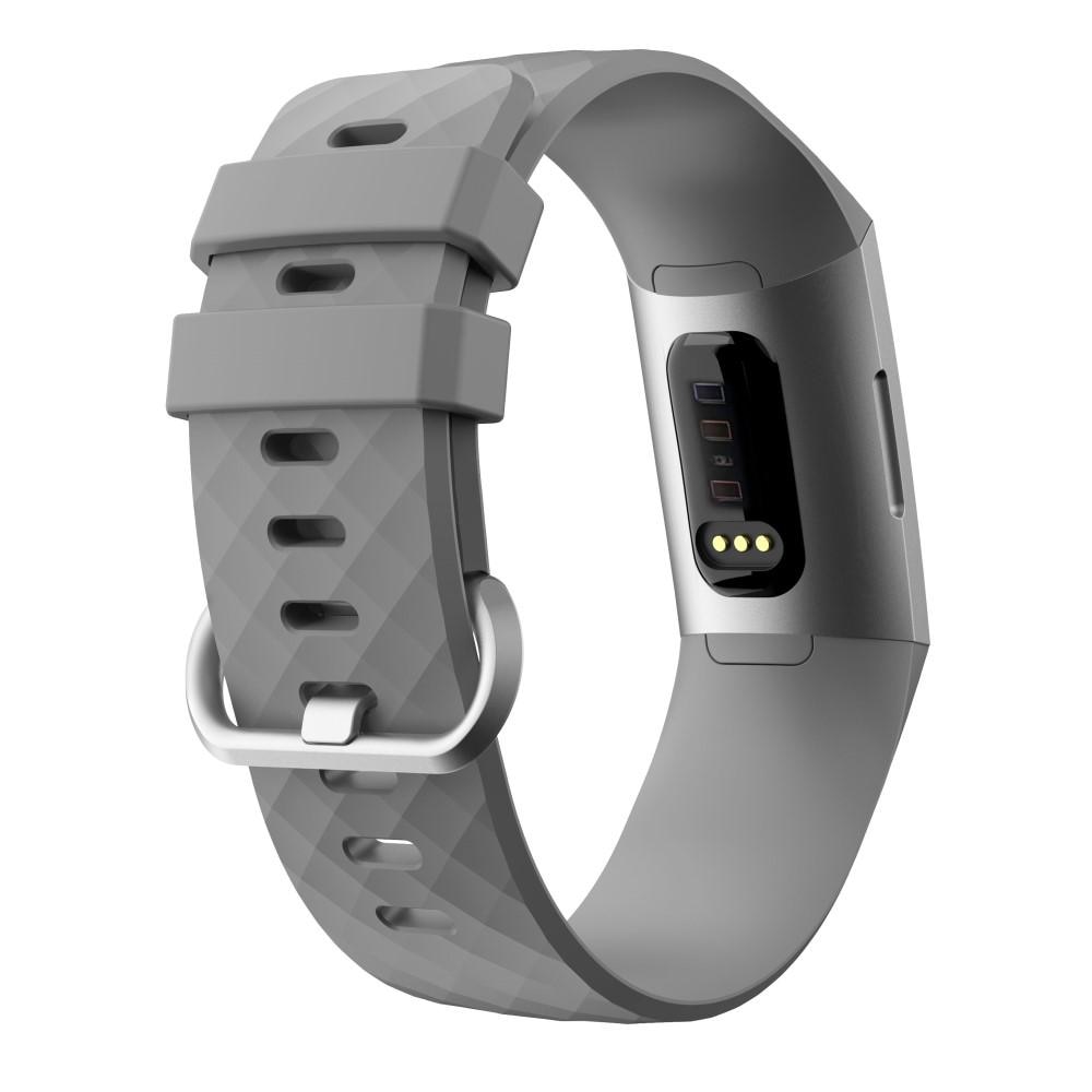 Fitbit Charge 3/4 Silicone Band Grey