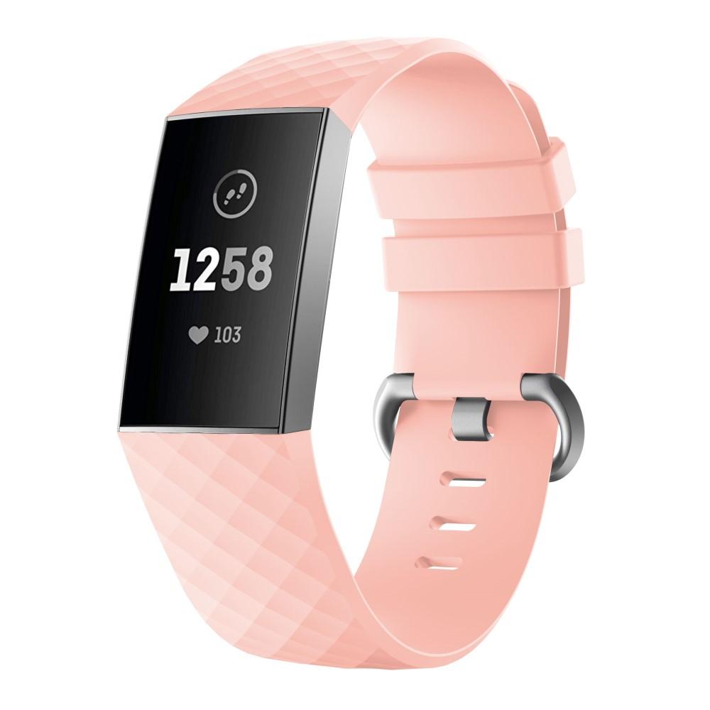 Fitbit Charge 3/4 Silicone Band Pink