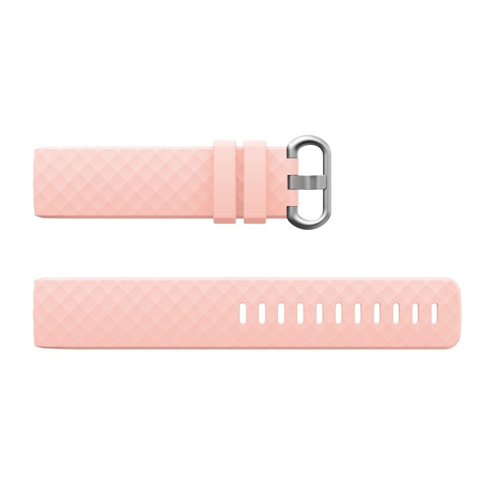 Fitbit Charge 4/Charge 3 Silicone Band Pink