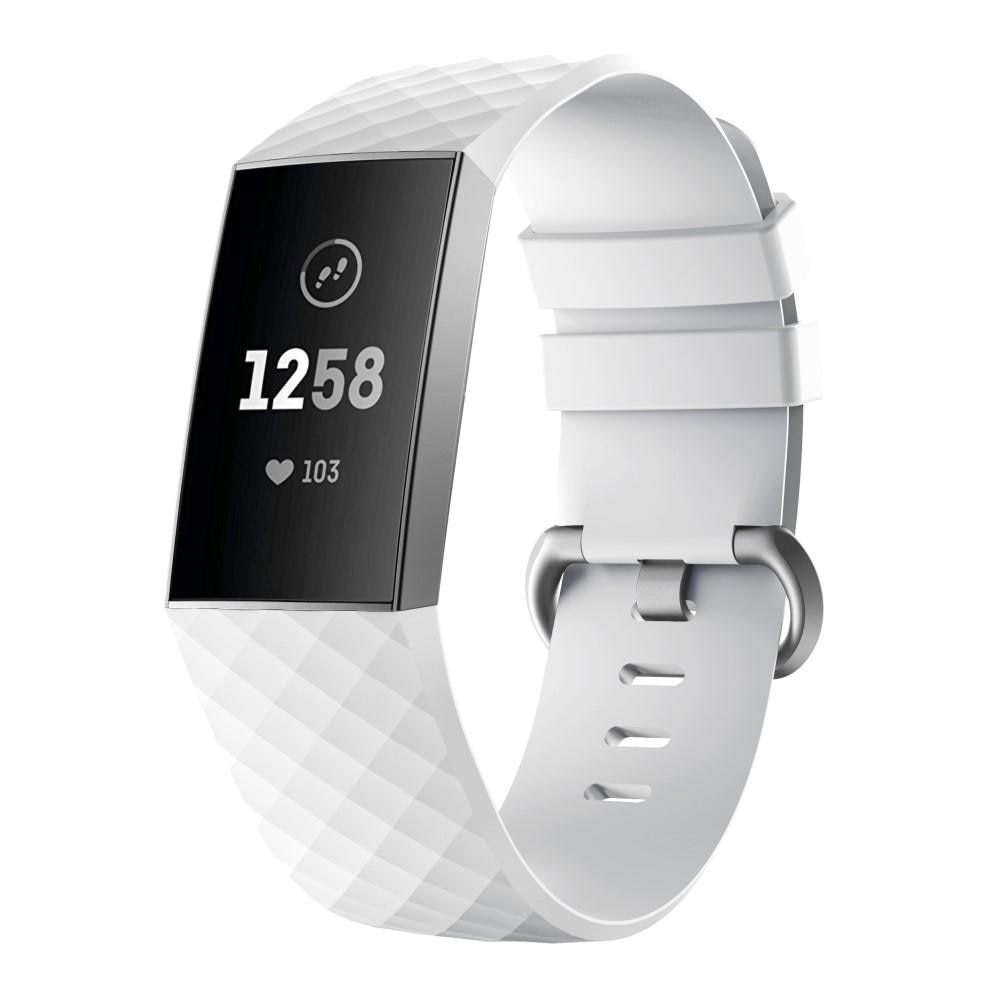 Fitbit Charge 3/4 Silicone Band White