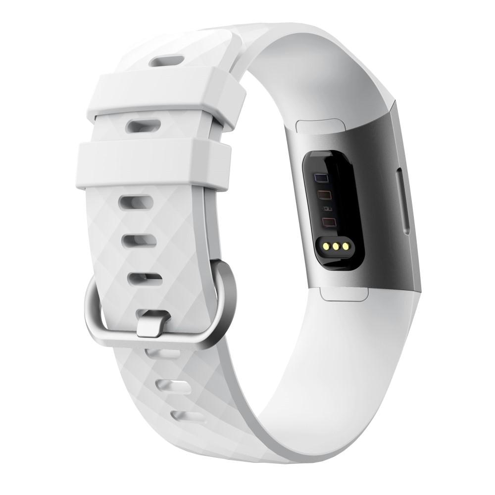 Fitbit Charge 3/4 Silicone Band White