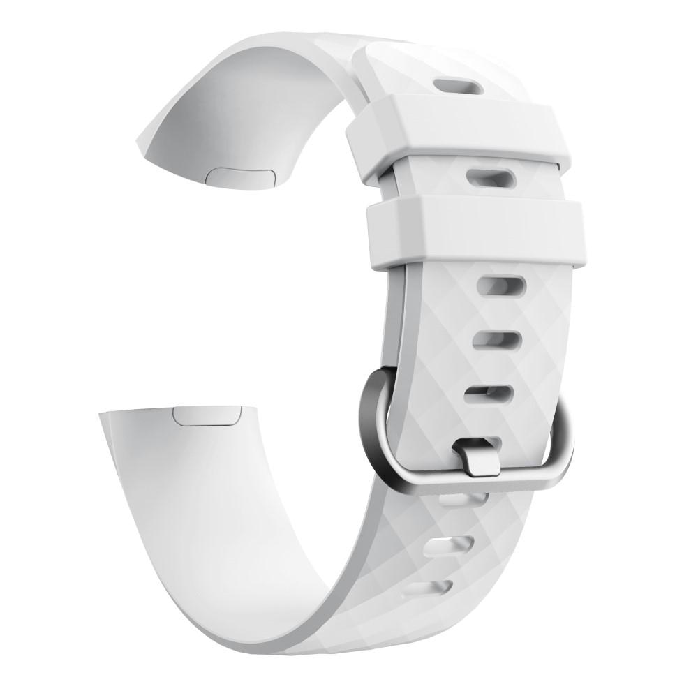 Fitbit Charge 3/4 Silicone Band White