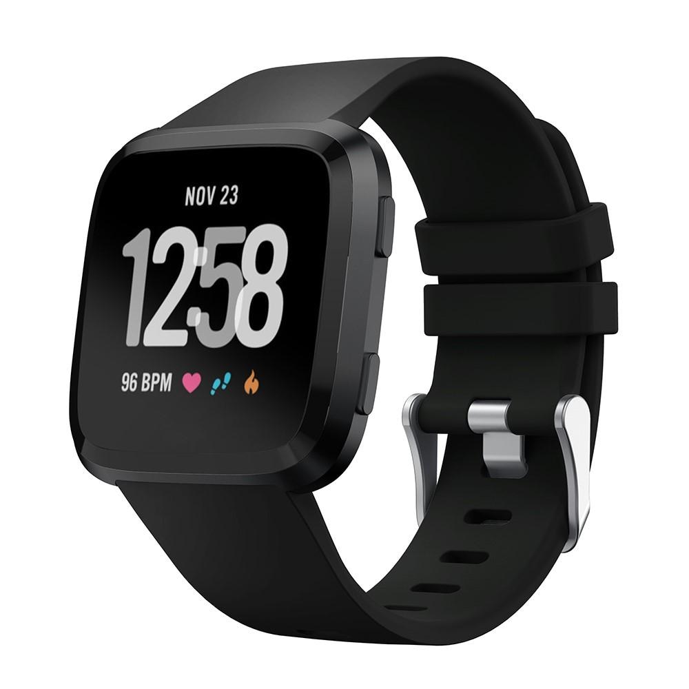 Fitbit Versa/Versa 2 Silicone Band Black