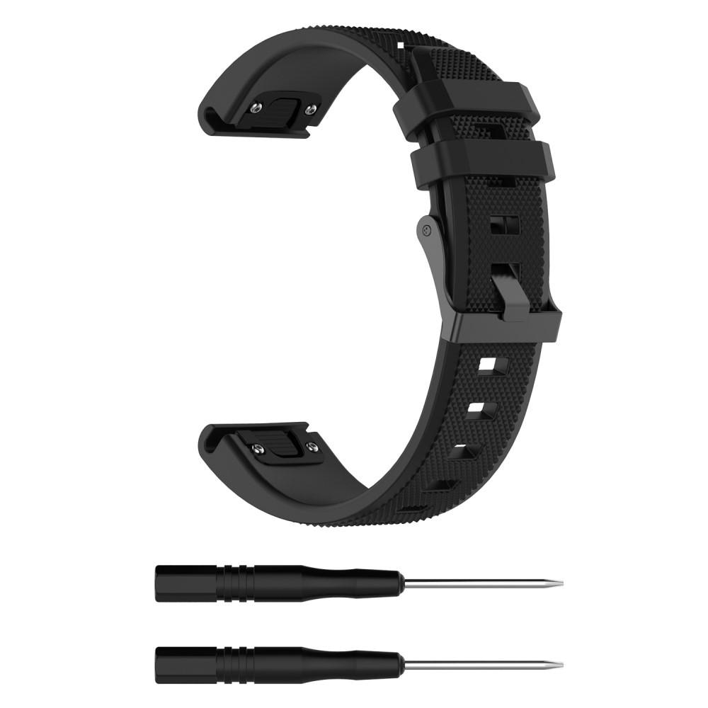 Garmin Forerunner 935/945/955/965 Silicone Band Black