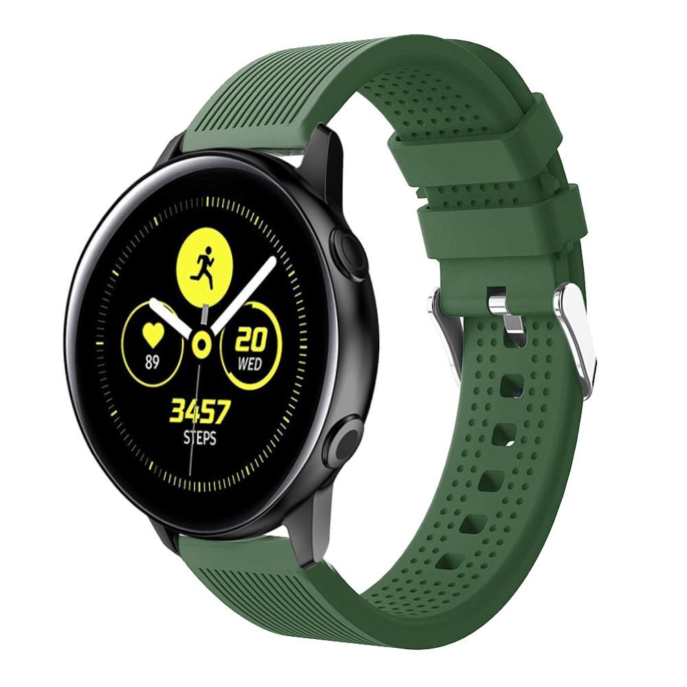 Samsung Galaxy Watch 42mm/Watch Active Silicone Band Green