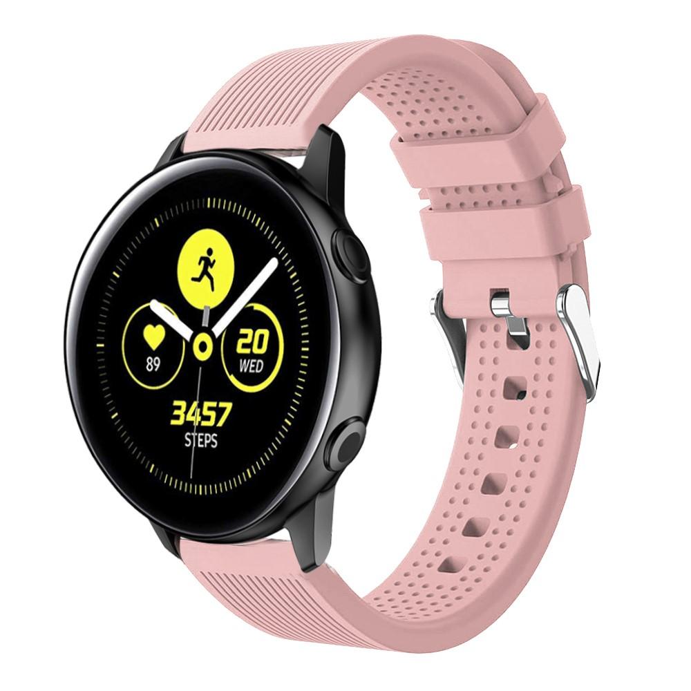 Samsung Galaxy Watch 42mm/Watch Active Silicone Band Pink