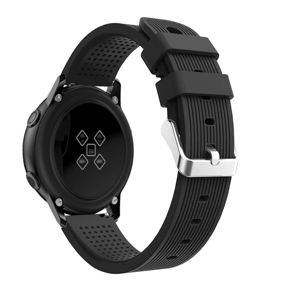 Samsung Galaxy Watch 42mm/Watch Active Silicone Band Black