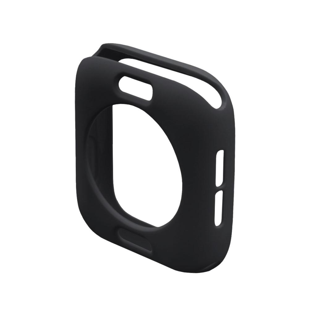 Apple Watch SE 44mm  Silicone Case Black