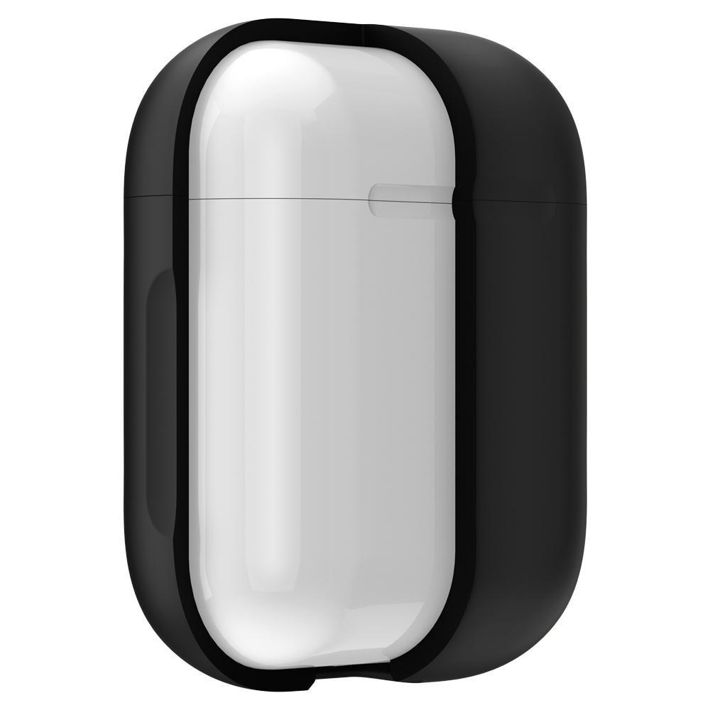 AirPods Silicone Cover with Carabiner Black