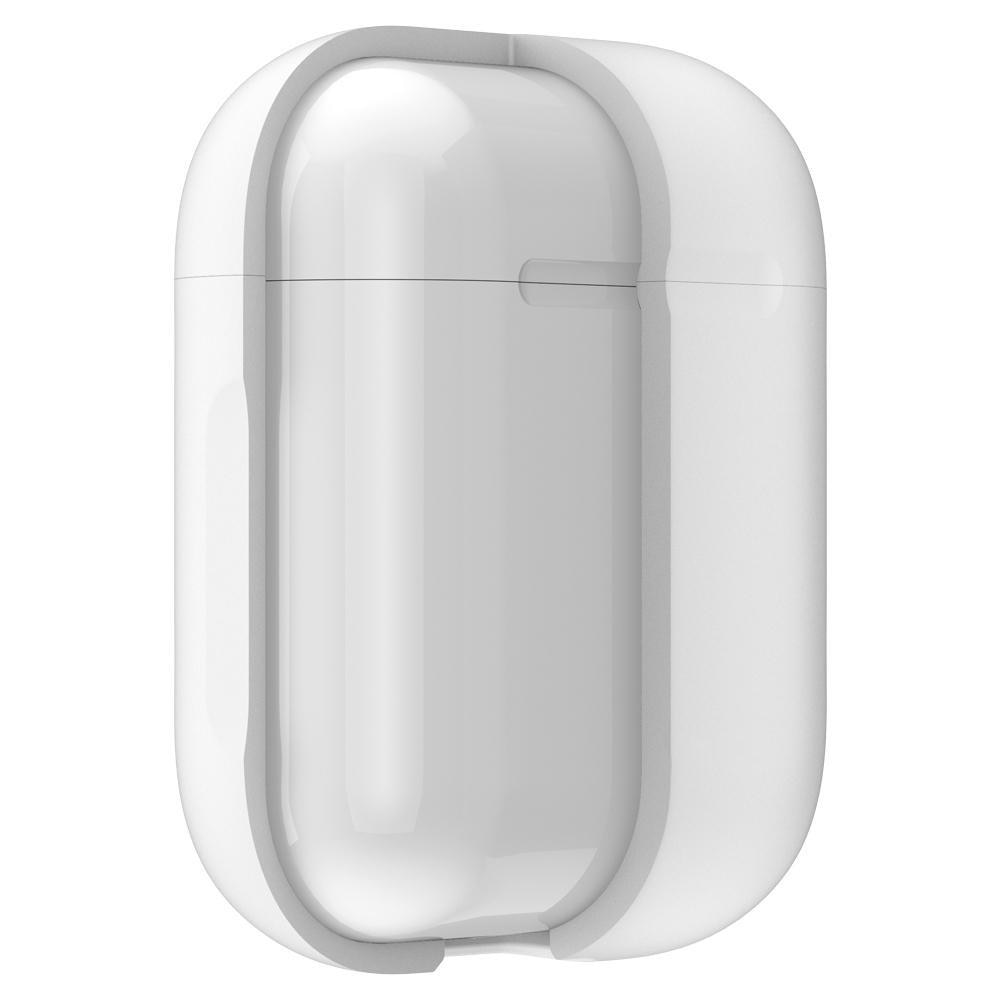 AirPods Silicone Cover with Carabiner White