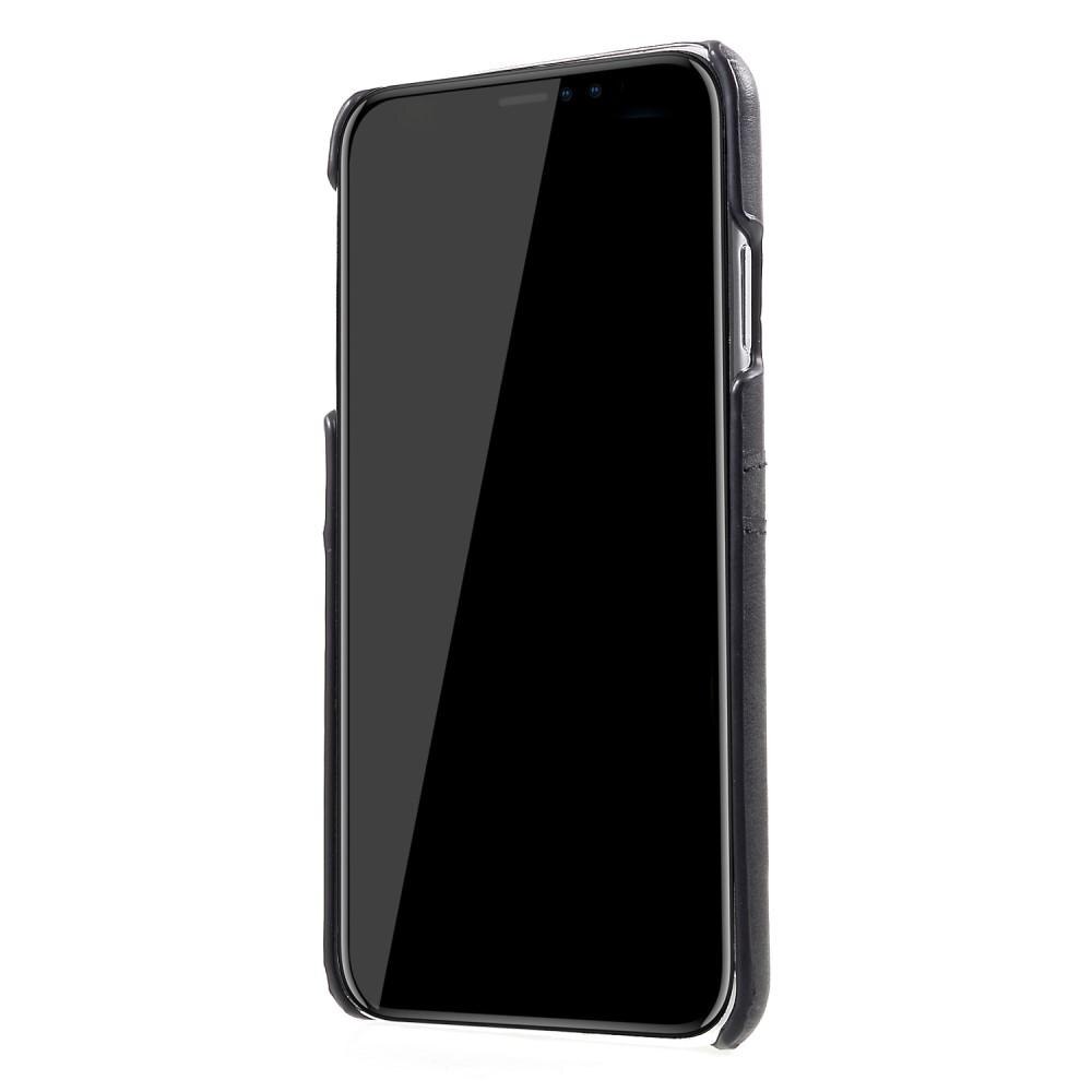 Apple iPhone Xs Max Card Slots Case Black