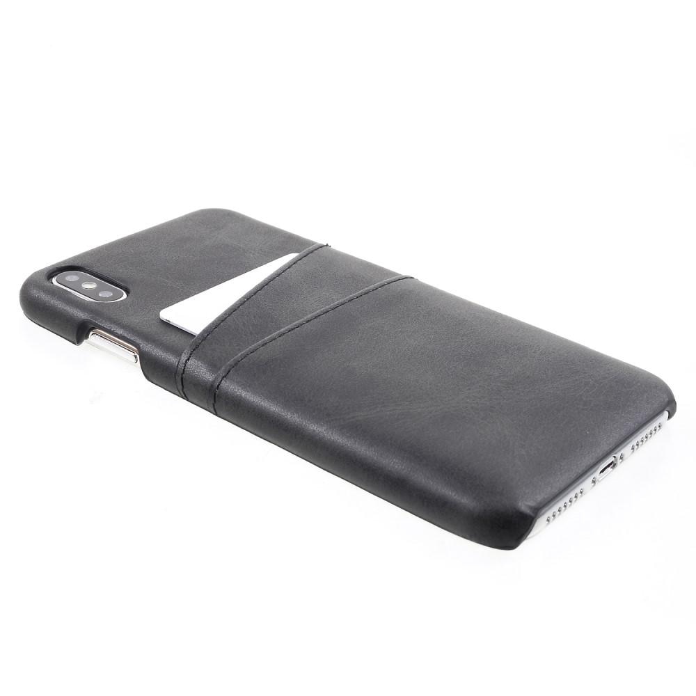 Apple iPhone Xs Max Card Slots Case Black