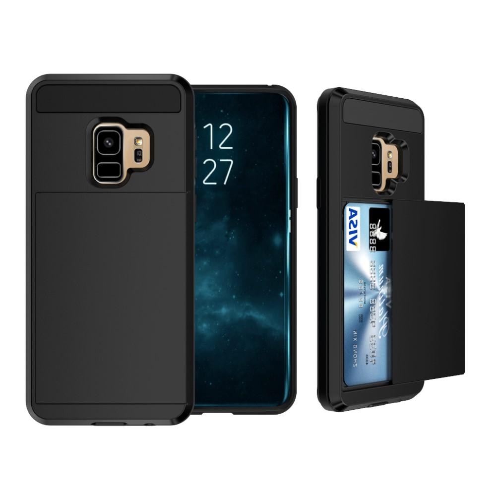 Samsung Galaxy S9 Plus Card Slot Case Black