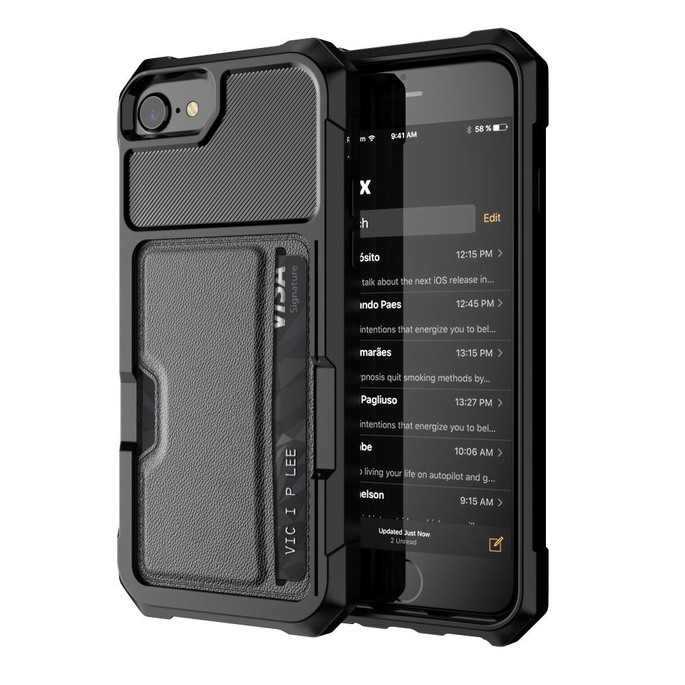 iPhone SE (2020) Tough Card Case Black