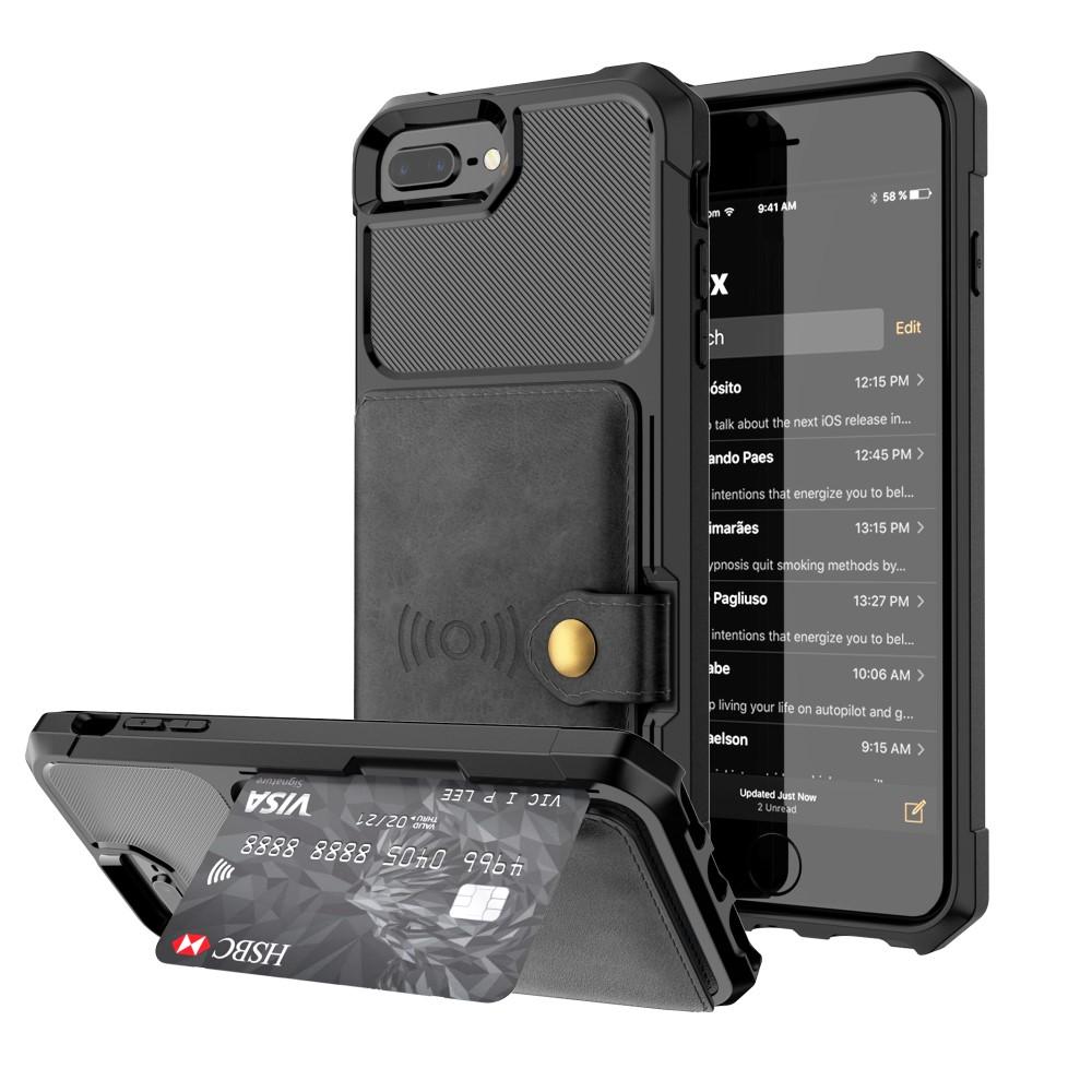 iPhone 7 Plus/8 Plus Tough Multi-slot Case Black