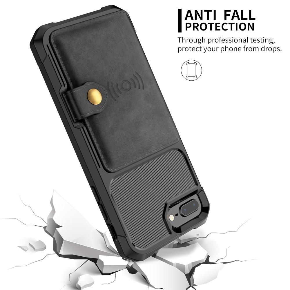 iPhone 7 Plus/8 Plus Tough Multi-slot Case Black