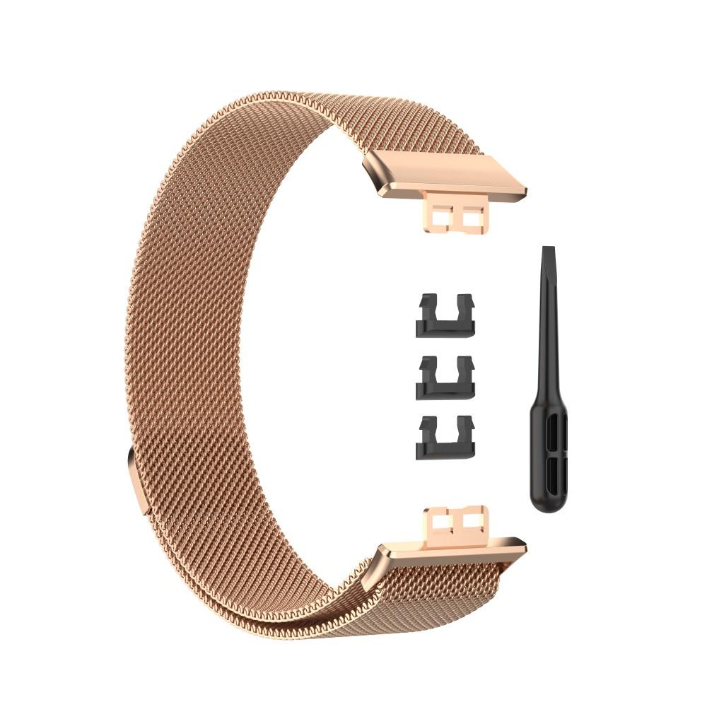 Huawei Watch Fit Milanese Loop Band Rose Gold