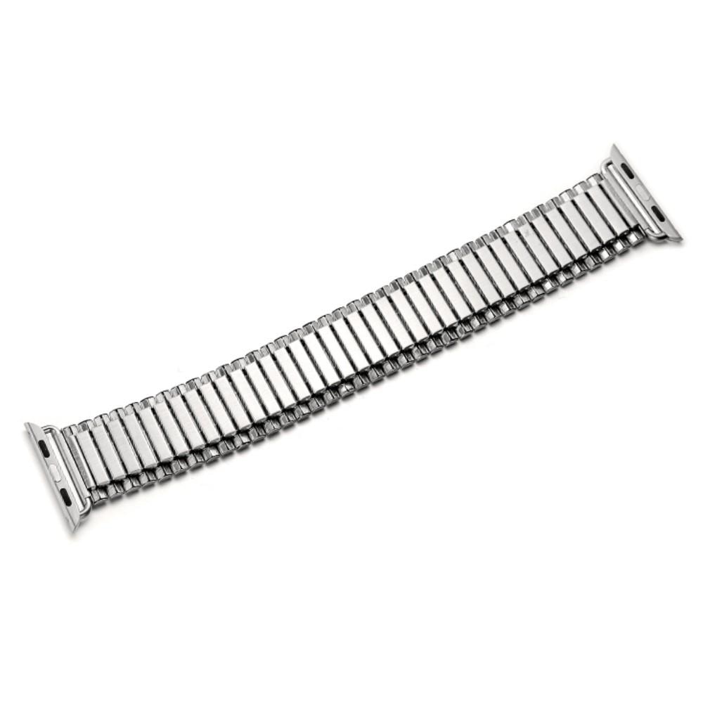 Apple Watch SE 44mm Steel stretch bracelet Silver