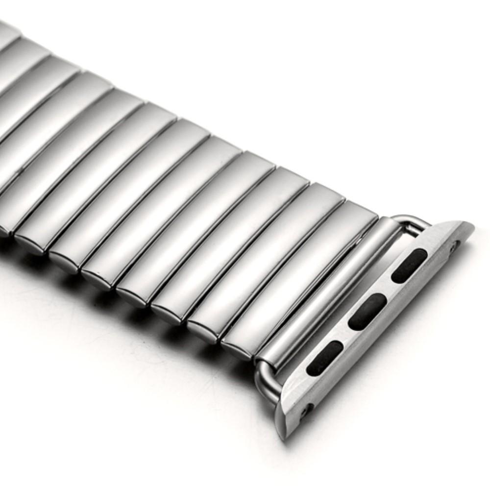Apple Watch SE 44mm Steel stretch bracelet Silver