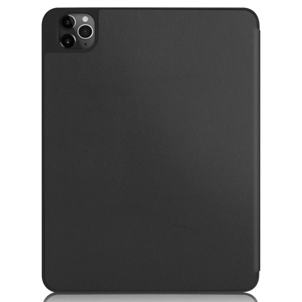 iPad Pro 12.9 3rd Gen (2018)Tri-Fold Cover w. Pen-holder Black