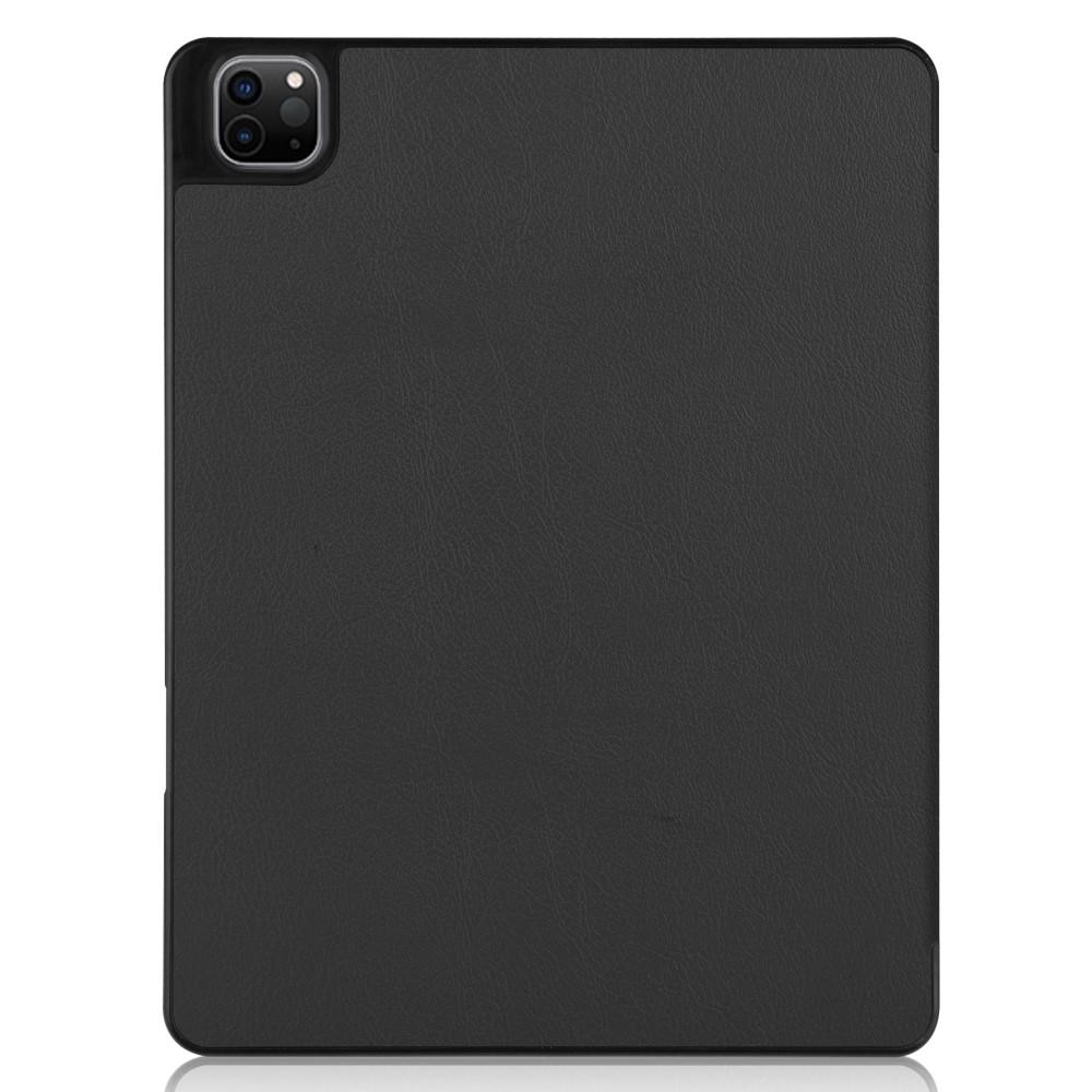 iPad Pro 12.9 6th Gen (2022) Tri-Fold Cover w. Pen-holder Black