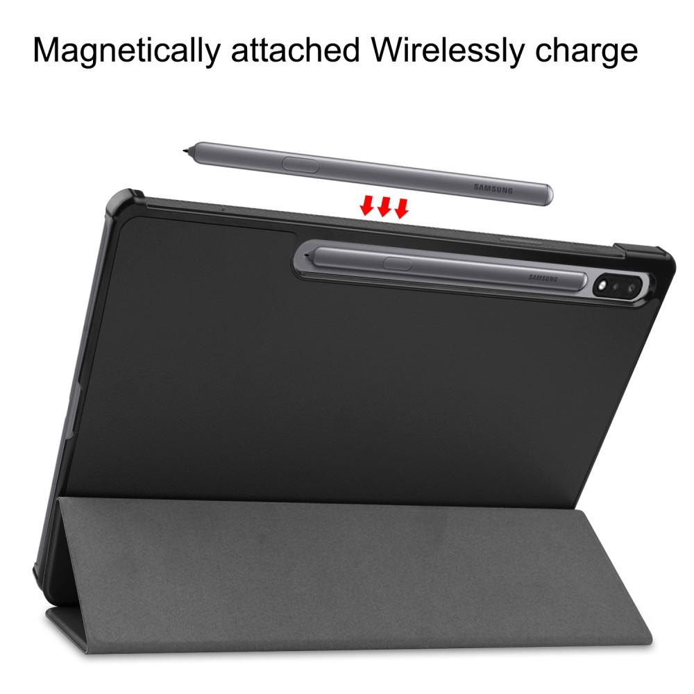   Tri-Fold Cover w. Pen-holder Black