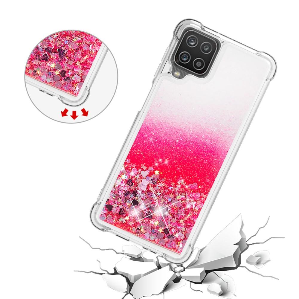 Samsung Galaxy A12 5G Glitter Powder TPU Case Red