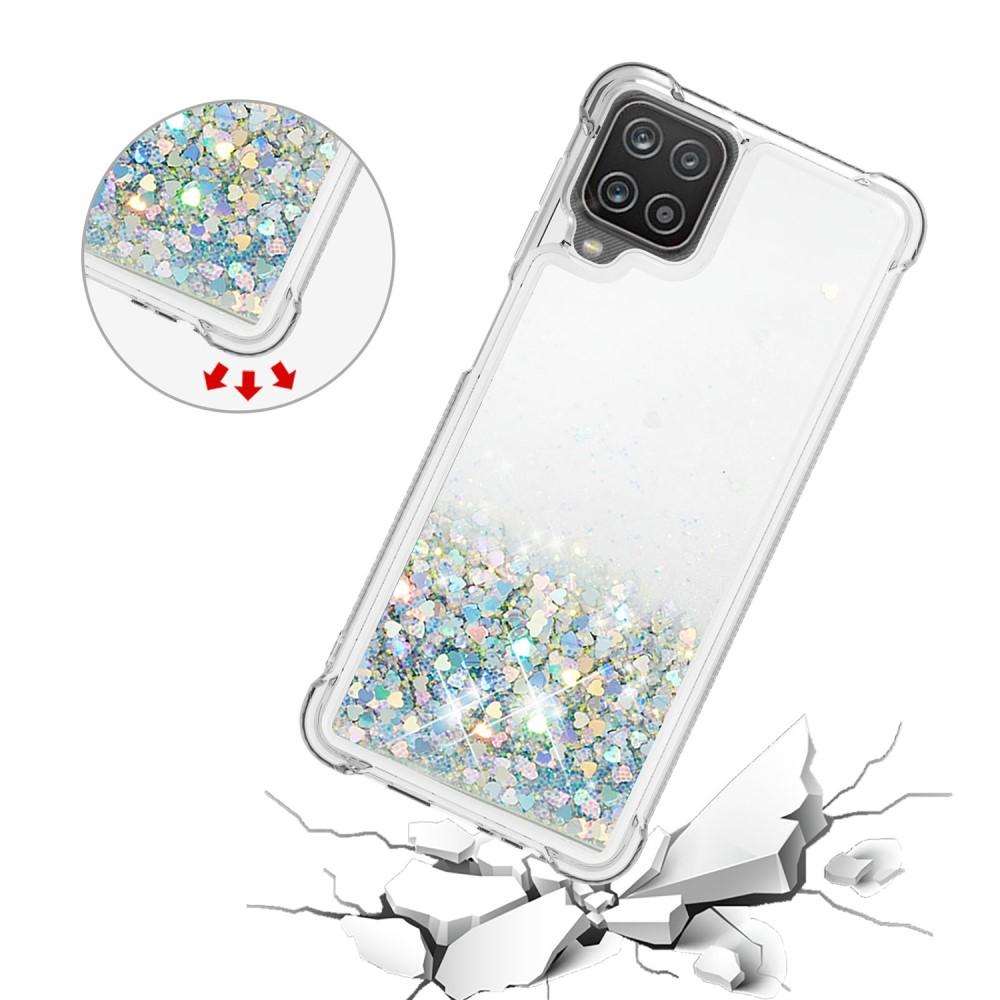 Samsung Galaxy A12 5G Glitter Powder TPU Case Silver