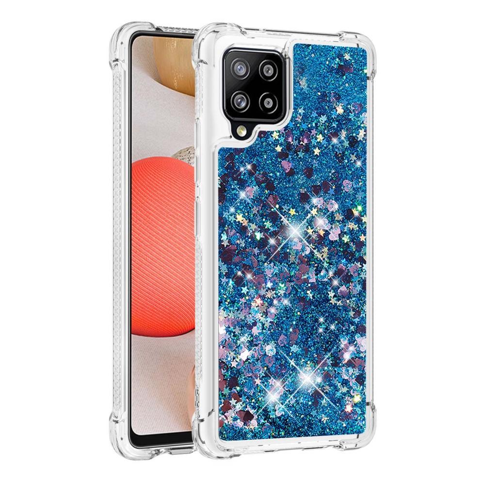 Samsung Galaxy A42 Glitter Powder TPU Case Blue