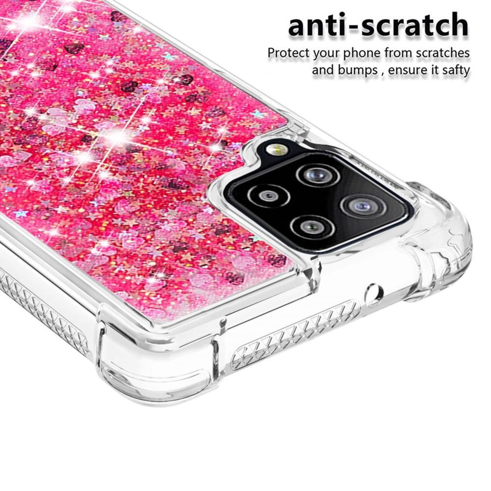 Samsung Galaxy A42 Glitter Powder TPU Case Red