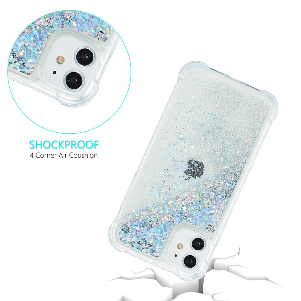 iPhone 12/12 Pro Glitter Powder TPU Case Silver