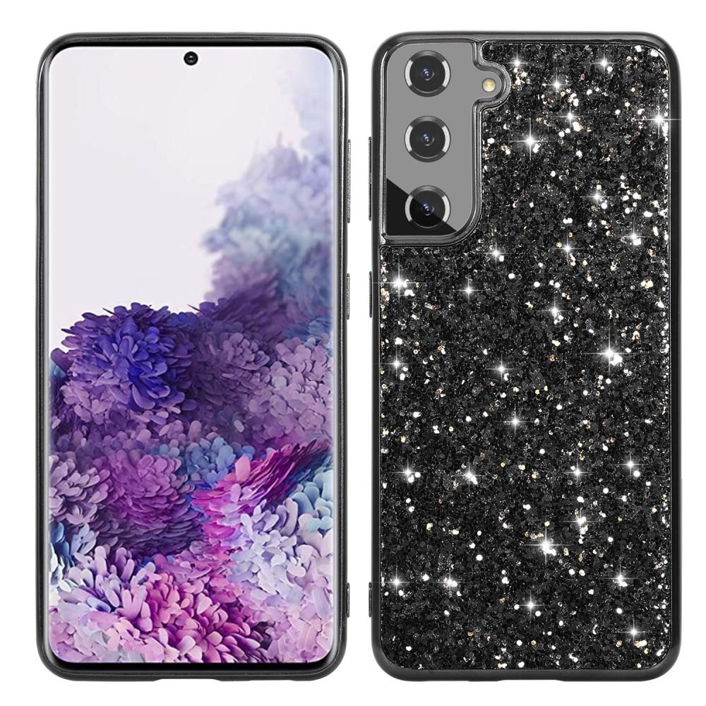 Samsung Galaxy S21 Glitter Case Black