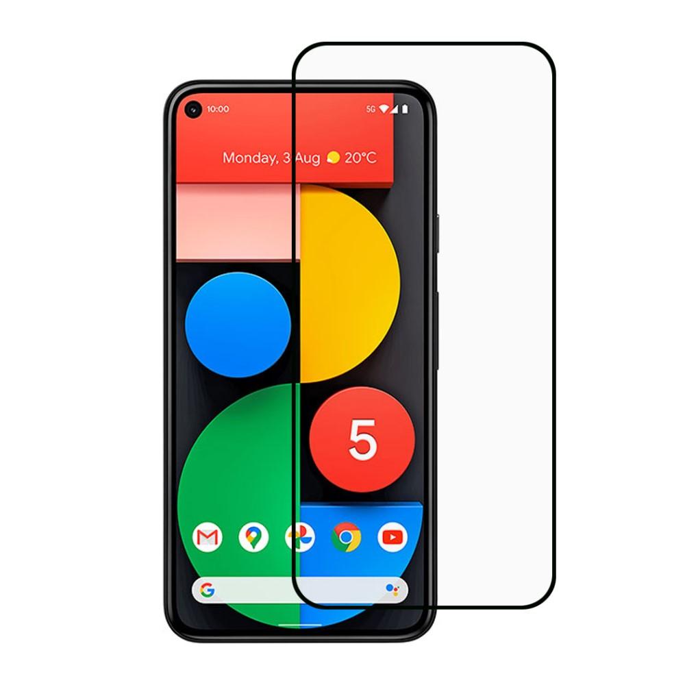 Google Pixel 5a Tempered Glass Full Cover Black