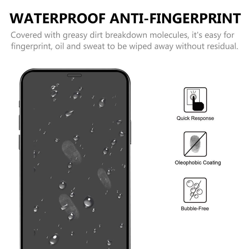 iPhone 12 Mini Tempered Glass Full Cover Black