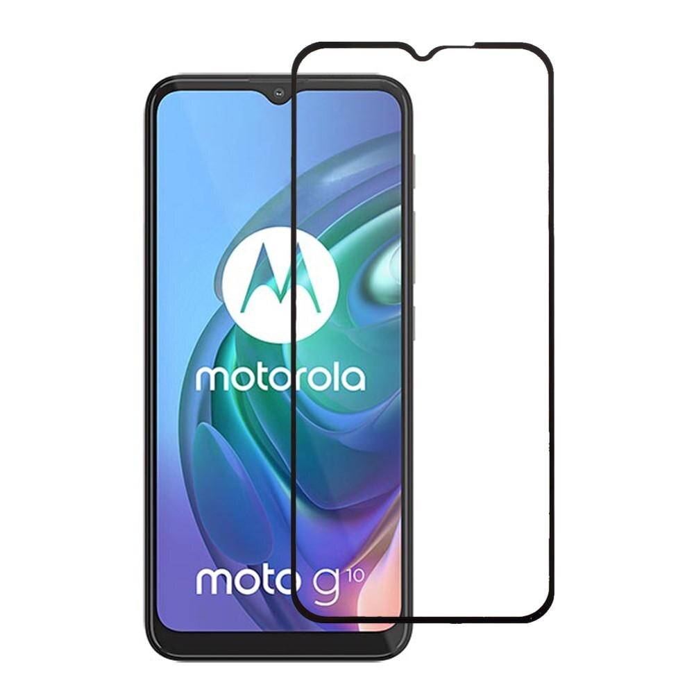 Motorola Moto G10/G20/G30 Tempered Glass Full Cover Black