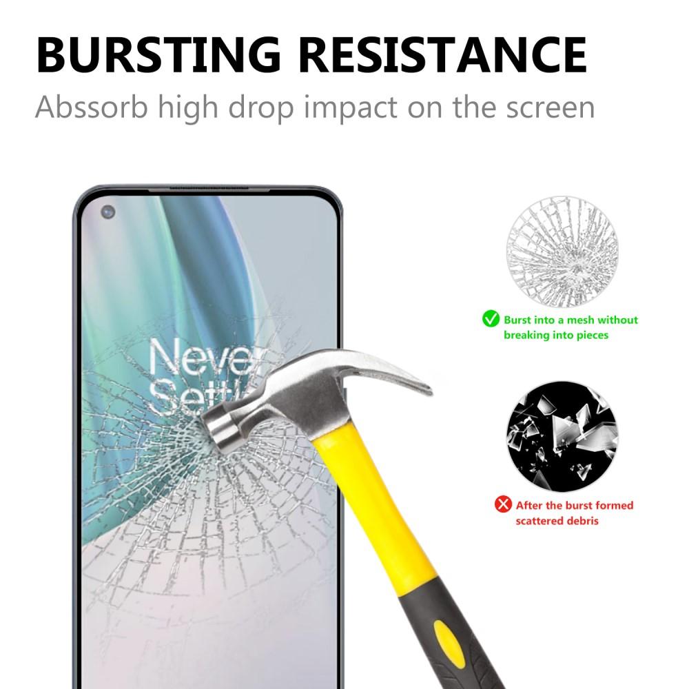 OnePlus Nord N100 Tempered Glass Full Cover Black