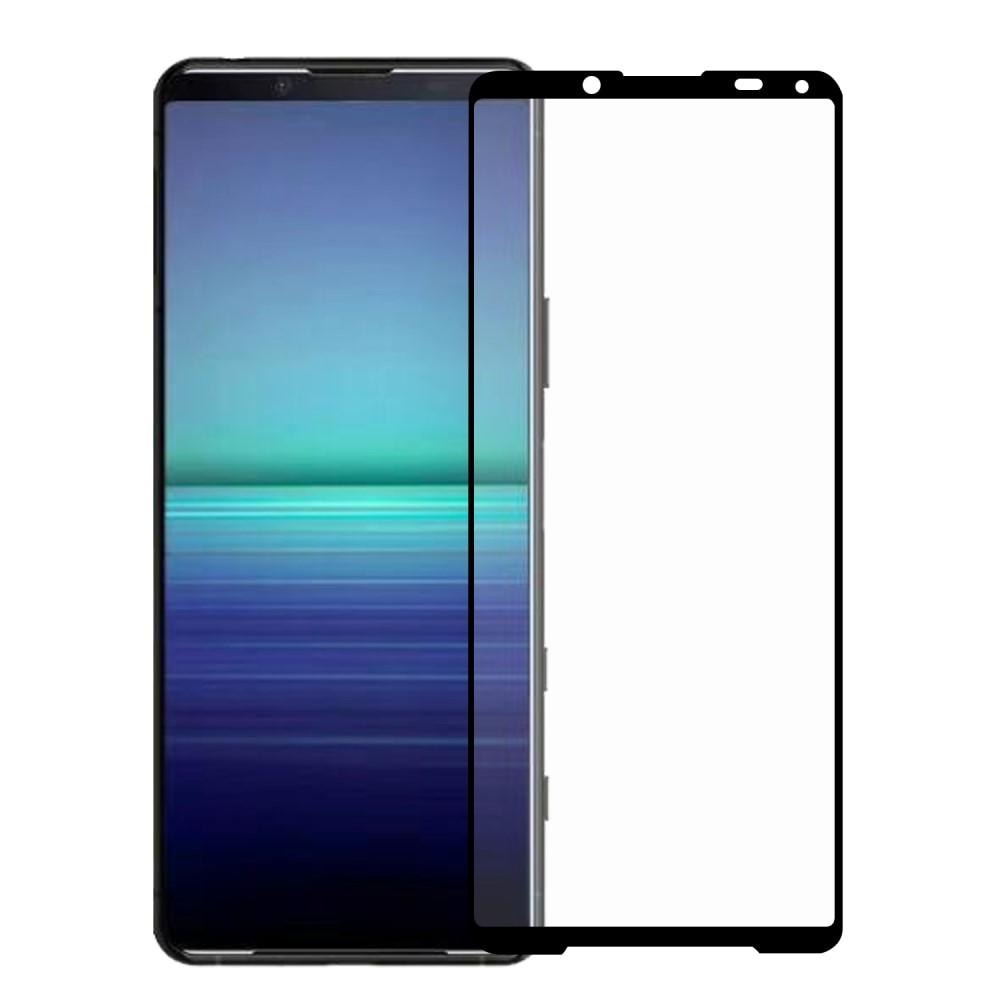 Sony Xperia 5 II Tempered Glass Full Cover Black