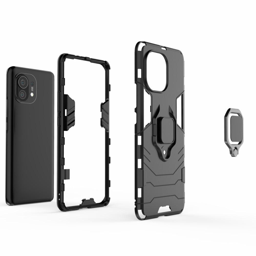 Xiaomi Mi 11 Hybrid Case Tech Ring Black